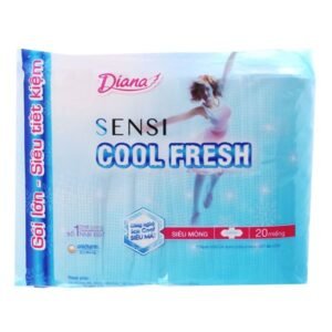 Băng vệ sinh Diana Sensi siêu mỏng có cánh gói 20 miếng - 07/2024 | nhathuocchangpharma.com