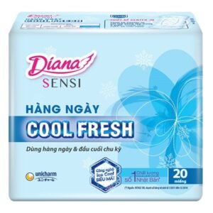 Băng vệ sinh hàng ngày Diana Sensi Cool Fresh siêu mát gói 20 miếng - 07/2024 | nhathuocchangpharma.com