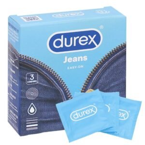 Bao cao su Durex Jeans ôm sát, bôi trơn 52.5mm hộp 3 cái - 07/2024 | nhathuocchangpharma.com