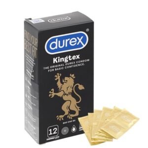 Bao cao su Durex Kingtex ôm sát, vừa vặn 49mm hộp 12 cái - 07/2024 | nhathuocchangpharma.com