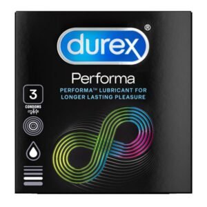 Bao cao su Durex Performa kéo dài thời gian hưng phấn 52mm hộp 3 cái - 07/2024 | nhathuocchangpharma.com
