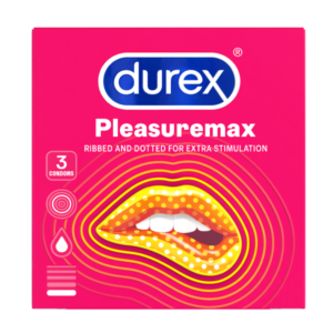 Bao cao su Durex Pleasuremax có chấm nổi 56mm hộp 3 cái - 07/2024 | nhathuocchangpharma.com