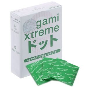 Bao cao su Sagami Xtreme gân nổi, có gai 52mm hộp 3 cái - 07/2024 | nhathuocchangpharma.com