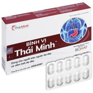 Bình Vị Thái Minh hỗ trợ giảm viêm loét dạ dày hộp 20 viên - 07/2024 | nhathuocchangpharma.com