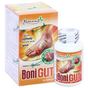 Boni Gut+ giúp đào thải acid uric, hỗ trợ giảm bệnh gút chai 60 viên - 07/2024 | nhathuocchangpharma.com