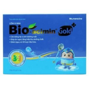 Cốm Bio-acimin Gold bổ sung lợi khuẩn, vitamin hộp 30 gói x 4g - 07/2024 | nhathuocchangpharma.com