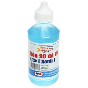 Cồn 90 độ Xanh VP sát khuẩn bề mặt chai 60ml giảm giá 15% - 07/2024 | nhathuocchangpharma.com