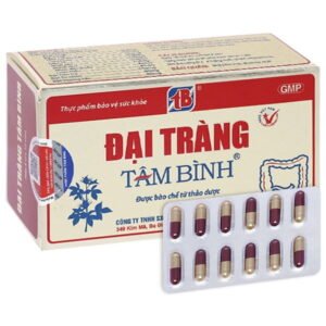 Đại tràng Tâm Bình hỗ trợ giảm viêm đại tràng hộp 60 viên - 07/2024 | nhathuocchangpharma.com