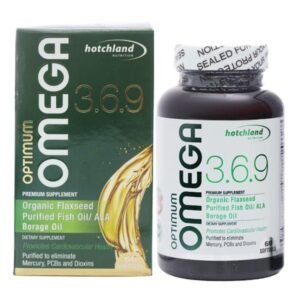 Dầu cá Hotchland Optimum Omega 3.6.9 bổ mắt, ngừa xơ vữa động mạch chai 60 viên - 07/2024 | nhathuocchangpharma.com