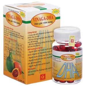 Dầu gấc Vinaga-DHA chống oxy hóa, tăng cường thị lực chai 100 viên - 07/2024 | nhathuocchangpharma.com