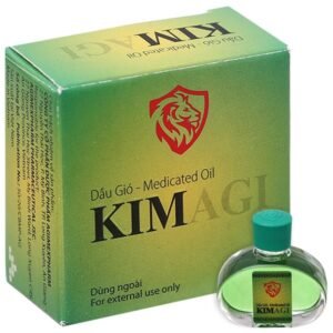 Dầu gió Kim Agi  giữ ấm, dịu vết ngứa chai 6ml- 07/2024 | nhathuocchangpharma.com