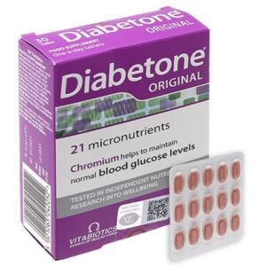 Diabetone Original hỗ trợ giảm nguy cơ đái tháo đường hộp 30 viên - 07/2024 | nhathuocchangpharma.com