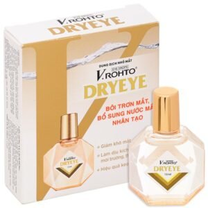 Dung dịch nhỏ mắt V.Rohto Dryeye bổ sung nước mắt nhân tạo chai 13ml - 07/2024 | nhathuocchangpharma.com