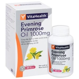 Evening Primrose Oil 1000mg hỗ trợ tăng cường nội tiết tố nữ hộp 60 viên - 07/2024 |nhathuocchangpharma.com