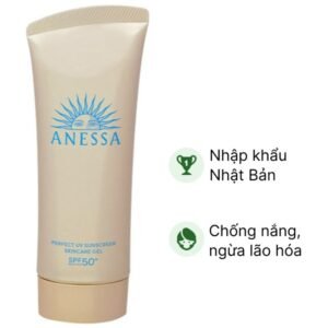 Gel chống nắng Anessa SPF50+/PA++++ bảo vệ da hoàn hảo tuýp 90g - 07/2024 | nhathuocchangpharma.com
