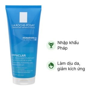 Gel rửa mặt La Roche-Posay Effaclar Purifying Foaming cho da dầu, nhạy cảm tuýp 200ml - 07/2024 | nhathuocchangpharma.com