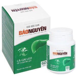 Giải Độc Gan Bảo Nguyên hỗ trợ tăng cường chức năng gan chai 60 viên - 07/2024 | nhathuocchangpharma.com
