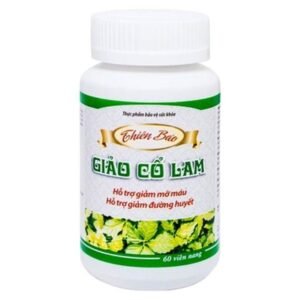 Giảo Cổ Lam Thiên Bảo hỗ trợ giảm mỡ máu, giảm đường huyết hộp 60 viên - 07/2024 | nhathuocchangpharma.com