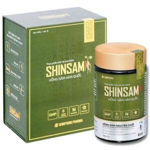 Hồng sâm Hàn Quốc Shinsam hỗ trợ tăng đề kháng hộp 180 viên - 07/2024 | nhathuocchangpharma.com