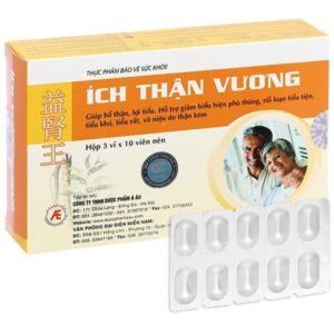 Ích Thận Vương hỗ trợ cải thiện chức năng thận hộp 30 viên - 07/2024 |nhathuocchangpharma.com