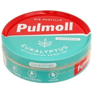 Kẹo ngậm Pulmoll Eukalyptus vị khuynh diệp, bạc hà hỗ trợ giảm ho hộp 50g - 07/2024 | nhathuocchangpharma.com