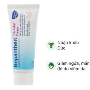Kem Bepanthen Itch Relief Cream giảm ngứa, mẩn đỏ do viêm da tuýp 20g - 07/2024 | nhathuocchangpharma.com