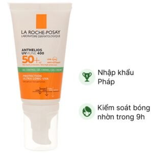 Kem chống nắng La Roche-Posay Anthelios UVMune 400 Oil Control SPF 50+ tuýp 50ml - 07/2024 | nhathuocchangpharma.com