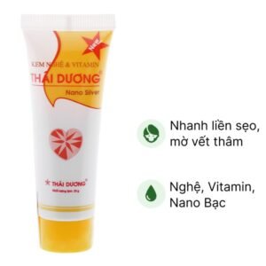 Kem nghệ Thái Dương nhanh liền sẹo, mờ thâm tuýp 20g - 07/2024 | nhathuocchangpharma.com