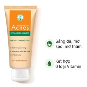 Kem rửa mặt Acnes Vitamin sáng da, mờ vết thâm tuýp 100g - 07/2024 | nhathuocchangpharma.com