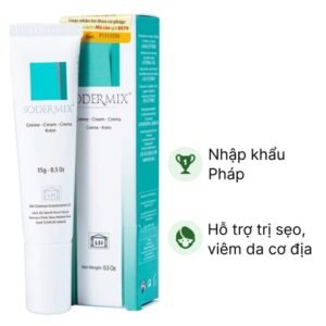 Kem Sodermix trị sẹo, viêm da cơ địa tuýp 15g - 07/2024 | nhathuocchangpharma.com