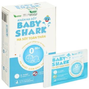 Khăn hạ sốt Baby Shark 0M+ cho bé (4 gói x 6 miếng) giảm giá 15% - 07/2024 | nhathuocchangpharma.com