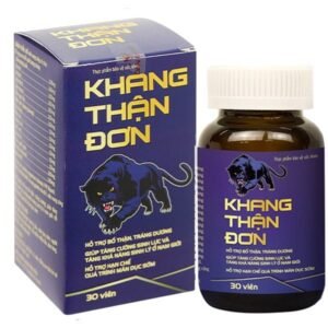 Khang Thận Đơn giúp bổ thận, tráng dương, tăng cường sinh lý hộp 30 viên - 07/2024 |nhathuocchangpharma.com
