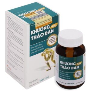 Khương Thảo Đan Gold giúp giảm triệu chứng thoái hóa khớp chai 120 viên - 07/2024 | nhathuocchangpharma.com