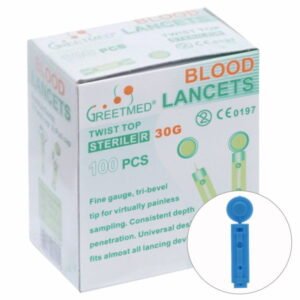 Kim lấy máu Greetmed Blood Lancets hộp 100 cái giảm giá 15% - 07/2024 | nhathuocchangpharma.com