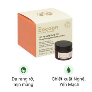 Mặt nạ gel nghệ Hưng Yên Cocoon giúp da rạng rỡ, mịn màng hũ 30ml - 07/2024 | nhathuocchangpharma.com
