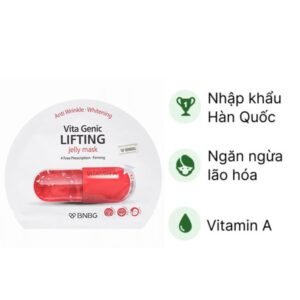 Mặt nạ nâng cơ săn chắc da BNBG Vita Genic Lifting Jelly miếng 30ml - 07/2024 | nhathuocchangpharma.com
