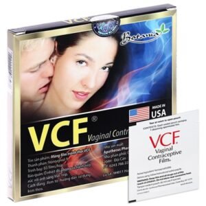 Màng film tránh thai VCF hộp 3 miếng - 07/2024 | nhathuocchangpharma.com
