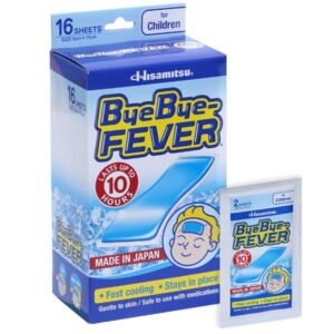 Miếng dán ByeBye Fever giảm sốt cho bé hộp (8 gói x 2 miếng) - 07/2024 | nhathuocchangpharma.com