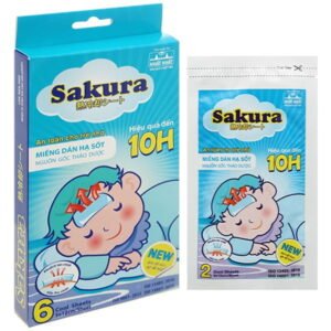 Miếng dán hạ sốt Sakura cho bé (3 gói x 2 miếng) giảm 8k - 07/2024 | nhathuocchangpharma.com