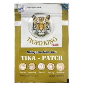 Miếng dán Tika-Patch giảm đau cơ, xương khớp gói 4 miếng - 07/2024 | nhathuocchangpharma.com