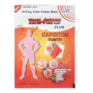 Miếng dán Tika-Patch Plus giảm đau cơ xương khớp gói 6 miếng - 07/2024 | nhathuocchangpharma.com