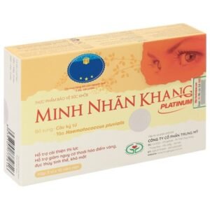 Minh Nhãn Khang Platinum hỗ trợ cải thiện thị lực hộp 30 viên - 07/2024 | nhathuocchangpharma.com