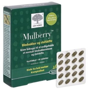 New Nordic Mulberry hỗ trợ ổn định đường huyết trong máu hộp 40 viên - 07/2024 | nhathuocchangpharma.com