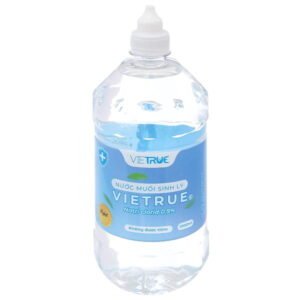Nước muối Vietrue sát khuẩn, súc miệng chai 1000ml mua 2 tặng 1 - 07/2024 | nhathuocchangpharma.com