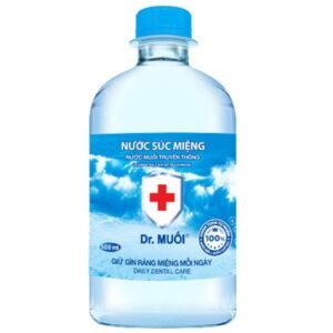Nước súc miệng Dr. Muối ngừa vi khuẩn, giảm mùi hôi miệng chai 500ml - 07/2024 | nhathuocchangpharma.com