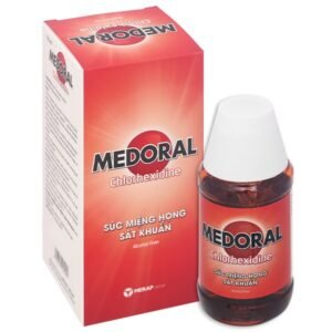 Nước súc miệng họng Medoral không cồn ngừa nhiễm khuẩn họng, sâu răng chai 125ml - 07/2024 | nhathuocchangpharma.com