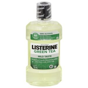 Nước súc miệng Listerine Trà Xanh ngăn ngừa sâu răng chai 750ml - 07/2024 | nhathuocchangpharma.com