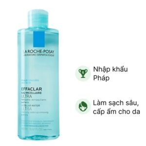 Nước tẩy trang La Roche-Posay Effaclar cho da nhạy cảm chai 400ml - 07/2024 | nhathuocchangpharma.com