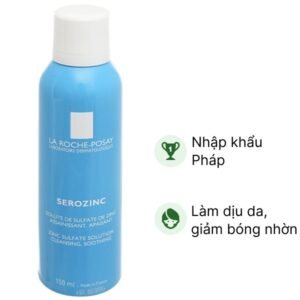 Nước xịt khoáng La Roche-Posay SerozinC giảm nhờn cho da dầu mụn chai 150ml - 07/2024 | nhathuocchangpharma.com