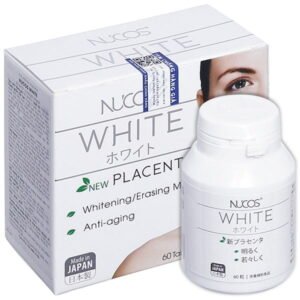 Nucos White New Placenta hỗ trợ trắng da, giảm nám hộp 60 viên - 07/2024 | nhathuocchangpharma.com